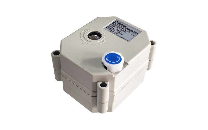 3Nm Electric Valves Actuator CE Certified, IP67 Metal Gears with manual override and position indicator