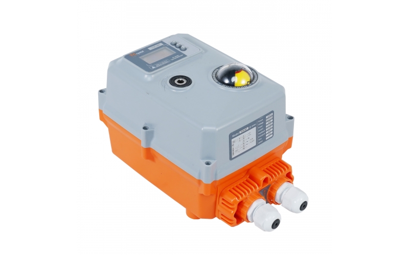 80Nm, 110Nm Intelligent Proportional Valve Actuator with Brushless Motor CE certified Metal Gears IP67 ABS/Aluminum Shell