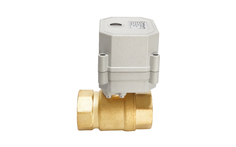 3Nm Proportional Electric Ball Valve Brass for Water regulating