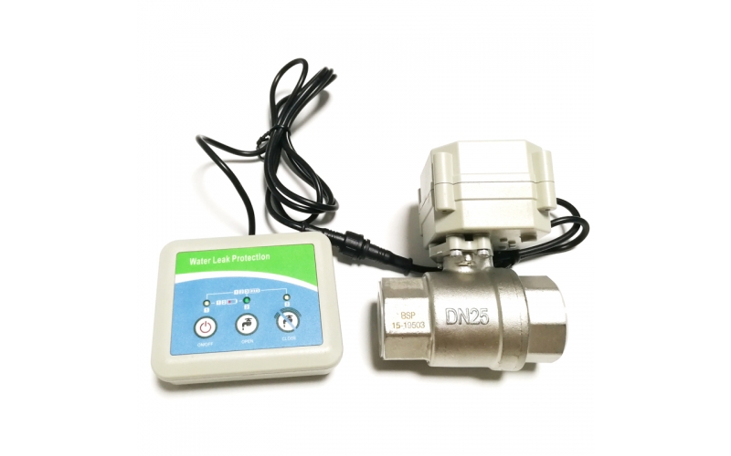 Automatic intelligent water leakage protector Alarm and lose valve automatically when leak detected